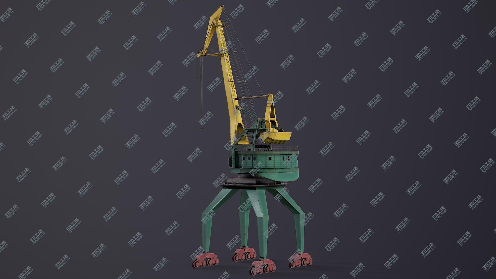 images/goods_img/2021040233/3D model Port Crane Green/5.jpg